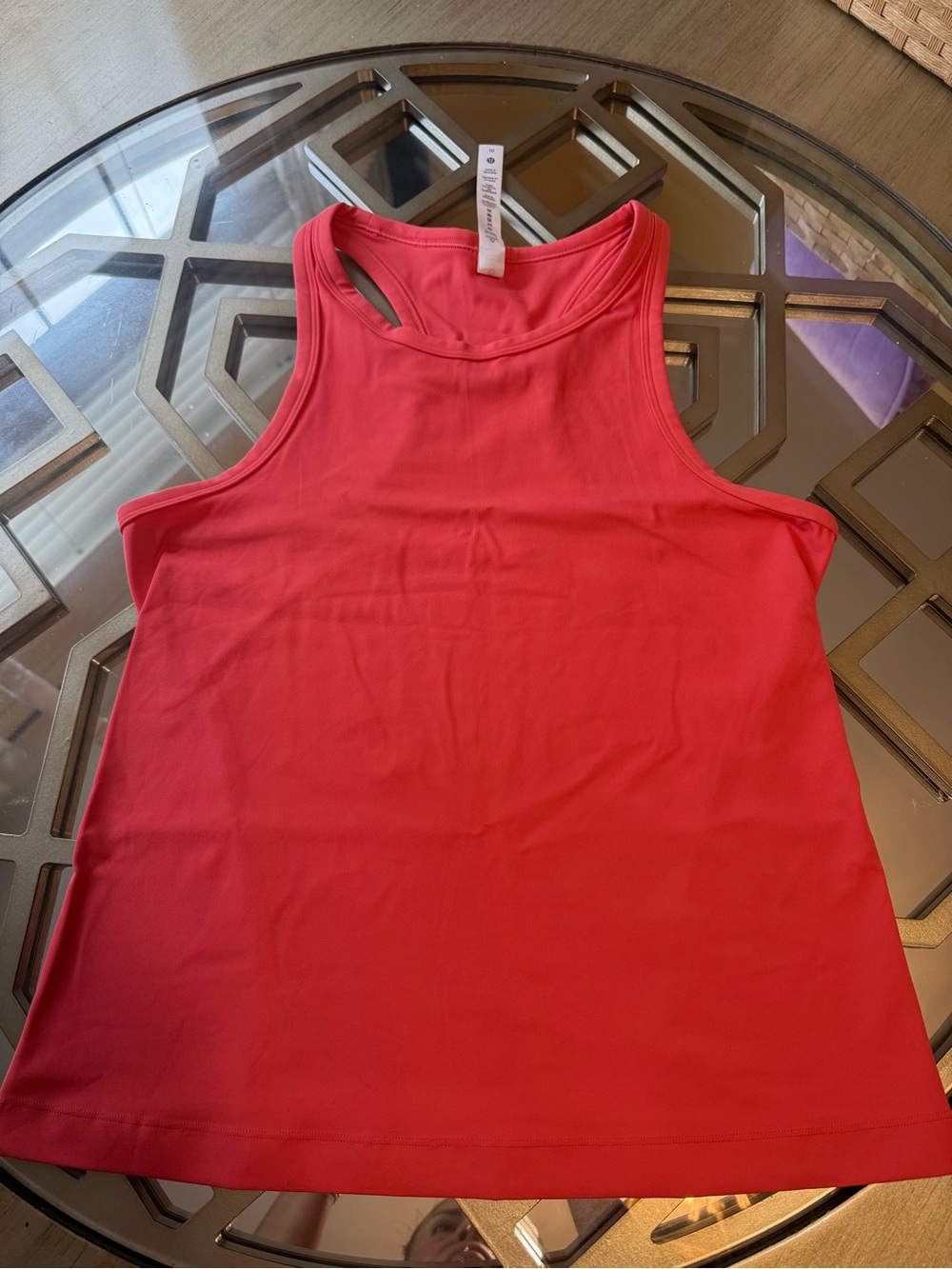 lululemon athletica Coral Racerback Tank Top